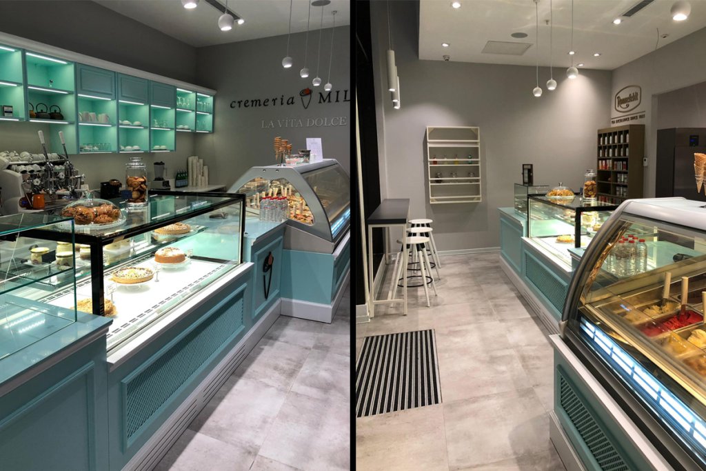 Cremeria Milano \ Hilltown Mall Istanbul DBA Mimarlık